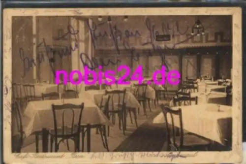 58091 Hagen Westfalen Cafe Resa Innenansicht o 7.8.1925