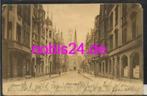 58000 Hagen Westfalen Südstrasse Kirche o 28.11.1905