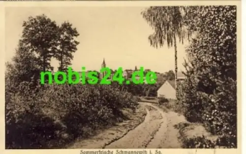 04774 Schmannewitz Dorfstrasse Kirche o 1935