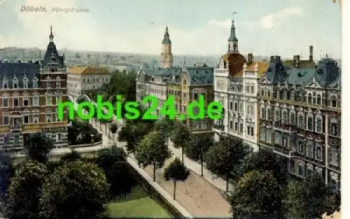 04720 Döbeln Königstrasse o 26.2.1910
