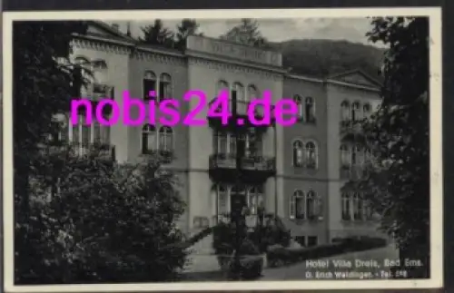 56130 Bad Ems Hotel Villa Dreis o 14.7.1940