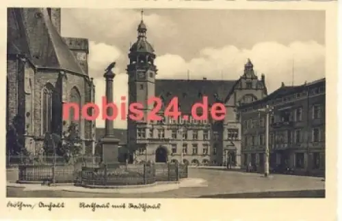 06366 Köthen Rathaus Denkmal  *ca.1935