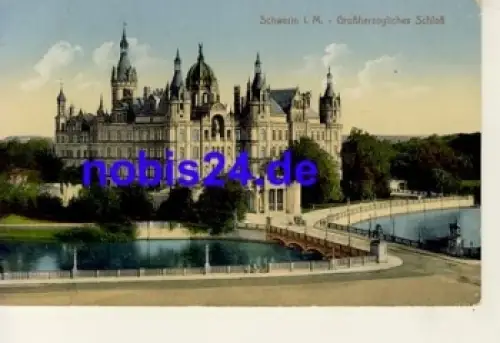 Schwerin Schloss * ca.1915