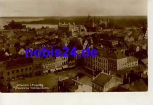 Schwerin vom Domturm o 1930