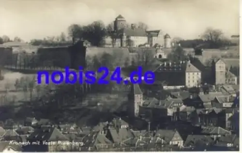 96317 Kronach mit Veste Rosenberg  *ca.1929