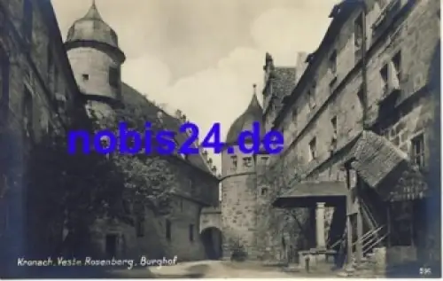 96317 Kronach Burghof  *ca.1929