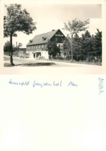 01773 Zinnwald Gasthof Grenzsteinhof  Druckvorlage um 1960 Hanich Foto