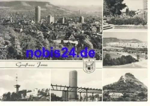 07751 Jena Ansichtskarte o 1985