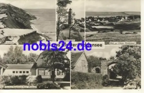 18565 Kloster Insel Hiddensee Mehrbildkarte o 1966
