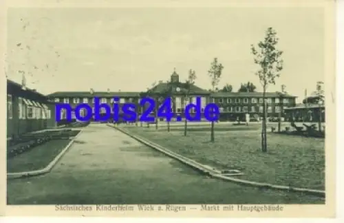 18556 Wiek Rügen Sächs. Kinderheim o 1929