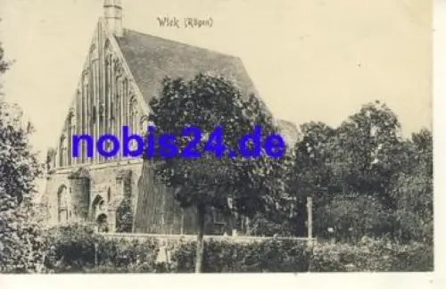 18556 Wiek Rügen Kirche  *ca.1920