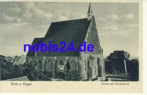 18556 Wieck Rügen Kirche o ca.1925