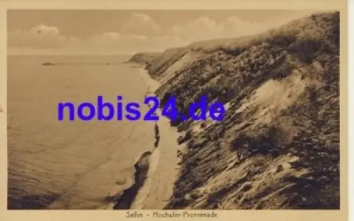 18586 Sellin Hochuferansicht *ca.1930