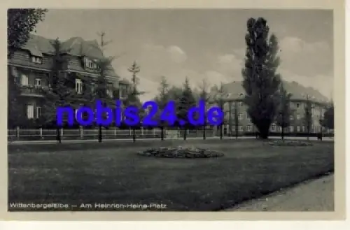 19322 Wittenberge Heinrich Heine Platz o 1954
