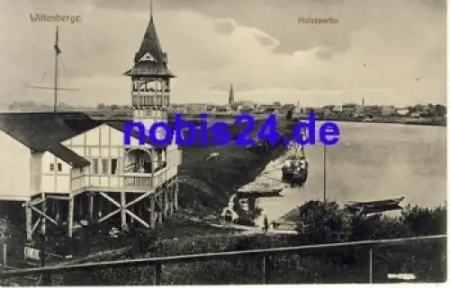 19322 Wittenberge Hafenpartie *ca.1920