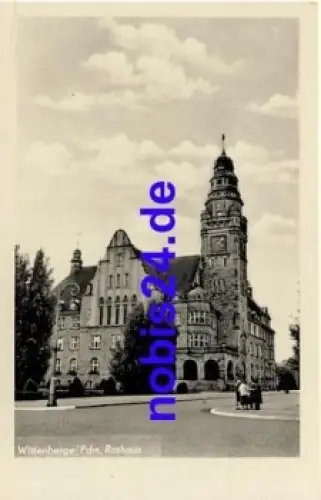 19322 Wittenberge Rathaus o 1914