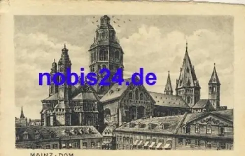 Mainz Domansicht *ca.1930