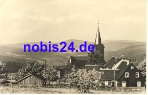 98666 Masserberg Kirche o 1964