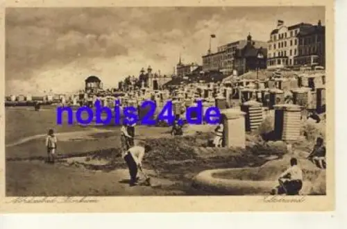 26757 Borkum Strandleben o 1929