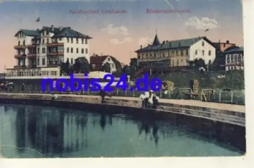 27474 Cuxhaven Kinderbassin  *ca.1920