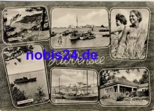 18565 Insel  Hiddensee Mehrbildkarte o ca.1963