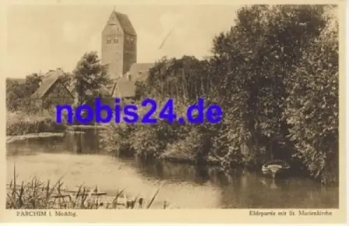 19370 Parchim Marienkirche *ca.1930