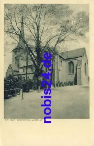 23795 Bad Segeberg Kirche o 1919
