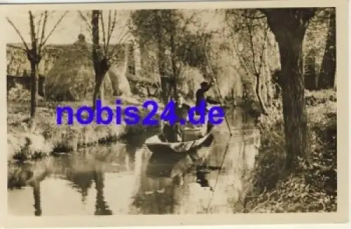 Spreewald Fließ Idylle o ca.1952