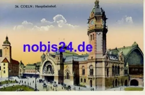 Köln Hauptbahnhof *ca.1920