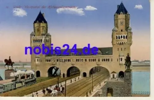 Köln Hohenzollernbrücke *ca.1920