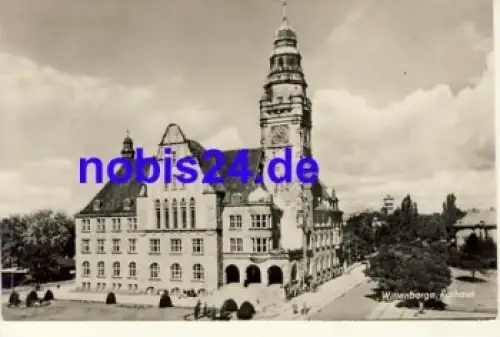 19322 Wittenberge Rathaus  *ca.1958