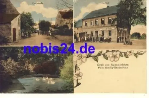 01612 Naundörfchen Gasthaus *ca.1915