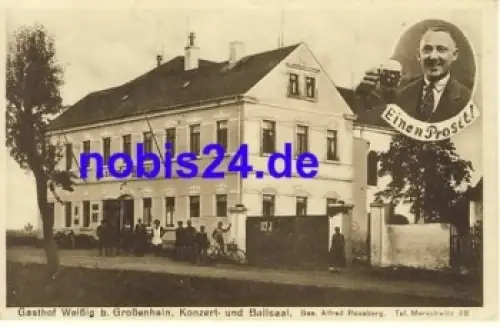 01612 Weißig bei Grossenhain Gasthof o 1941