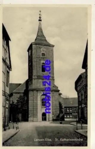 19309 Lenzen St. Katharinenkirche o ca.1958
