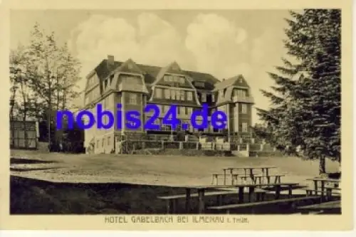 98693 Ilmenau Hotel Gabelbach o 1913