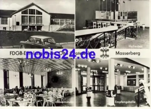 98666 Masserberg FDGB Heim Otto Grotewohl *ca.1981