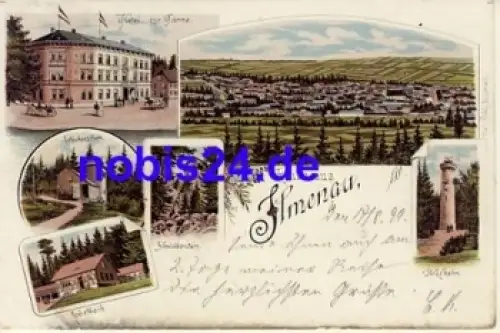 98693 Ilmenau Litho o 1899