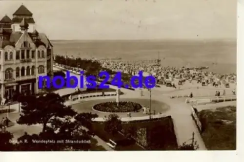 18609 Binz Wendeplatz Strandschloss *ca.1930