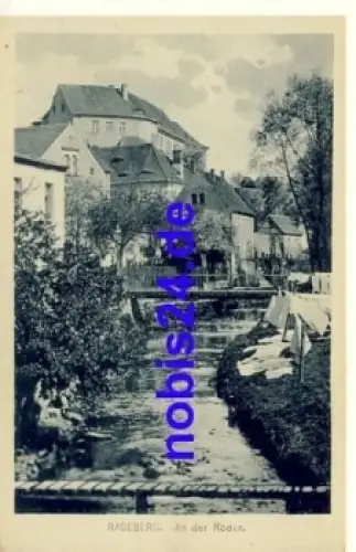 01454 Radeberg Partie an der Röder *ca.1930