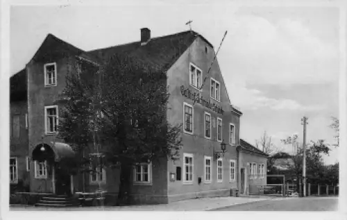 01454 Ullersdorf Radeberg Gasthof Schmiede Schänke Max Näther o 1936