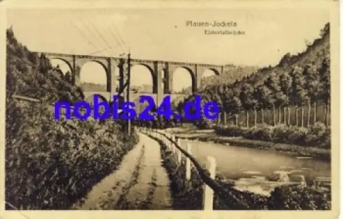 08543 Jocketa Elstertalbrücke *ca.1920
