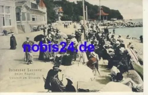 18546 Sassnitz Ostseebad Strand *ca.1910