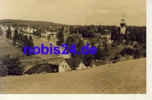 08262 Tannenbergsthal mit Kirche o ca.1967