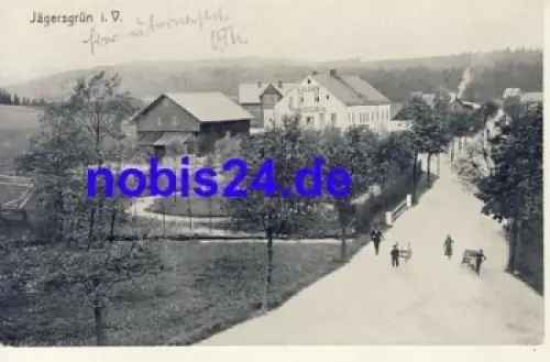 08262 Jägersgrün Gasthaus Eismann *ca.1915