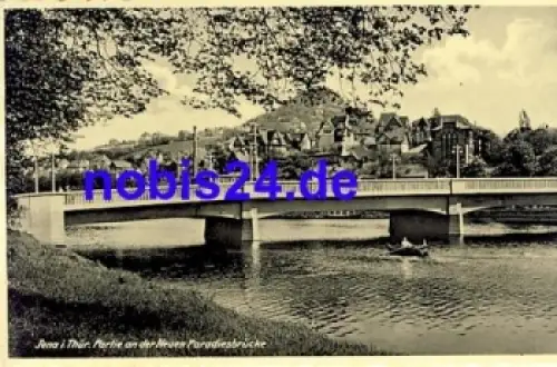 07751 Jena Neue Paradiesbrücke o 1939