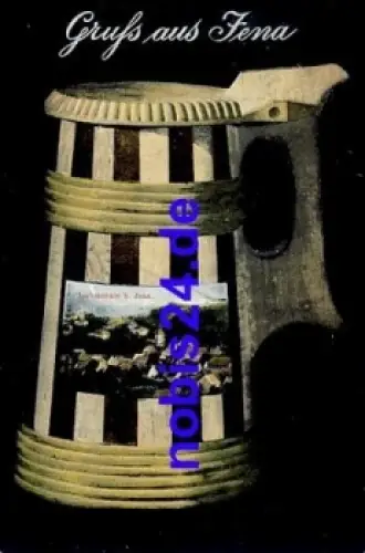 Jena Lichtenhain Künstlerkarte o 1912