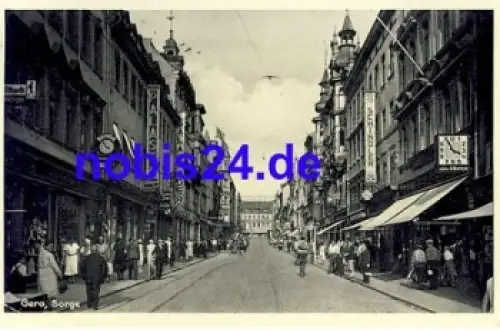 Gera Sorge Geschäfte o 1934