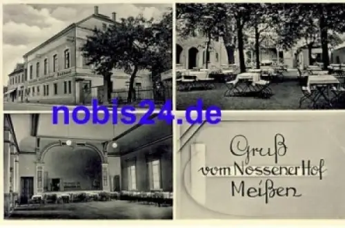 01662 Meissen Gasthaus Nossener Hof o 1939
