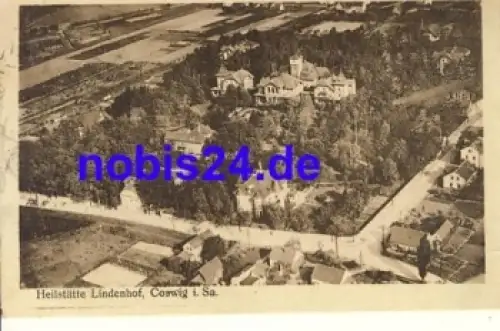 01640 Coswig SAchsen Heilstätte Lindenhof o um 1920