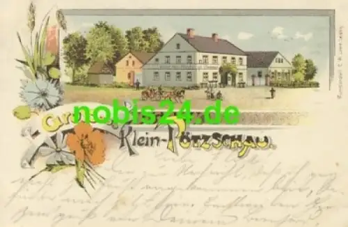 04579 Klein Pötzschau Gasthof Litho o 30.12.1903